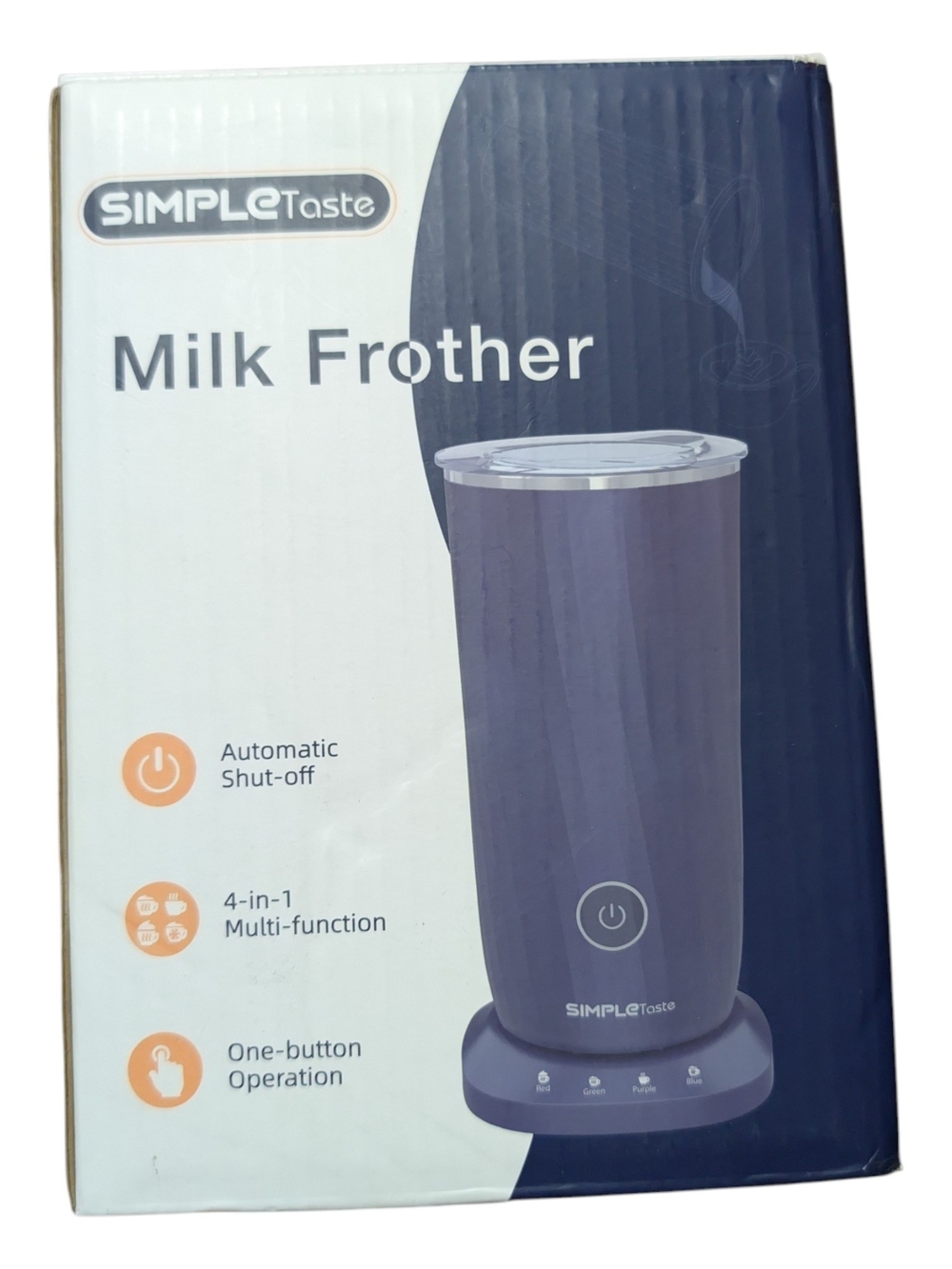 Simple Taste Milk Frother 4-in-1